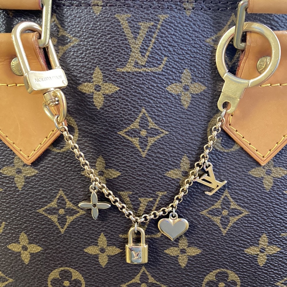 Louis Vuitton purse charm